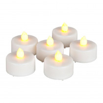 Home Accents Holiday Tealight Candle with CR2032 Battery (Set of 6)