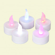 Home Accents Holiday Color Changing Tealight Candle (5-Piece)