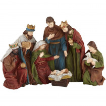 Home Accents Holiday 17 in. Nativity Scene
