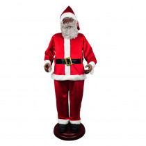 Home Accents Holiday 72 in. Animated Ethnic Santa
