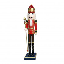 Home Accents Holiday 22 in. Nutcracker in Red (3-Assorted)