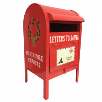 Home Accents Holiday 13 in. H Christmas Iron Mailbox