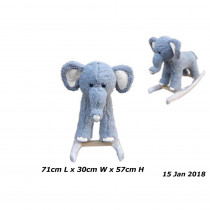 Home Accents Holiday 22.44 in. Rocking Animal Elephant