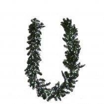 Home Accents Holiday 9 ft. Pre-Lit Cool White LED Starry-Light Grand Spruce Garland
