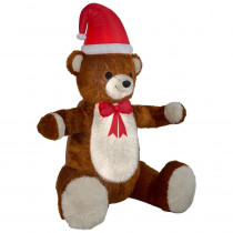 Home Accents Holiday 7.51 ft. Pre-lit LED Inflatable Animated Plush Hugging Teddy Bear Airblown