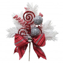 Home Accents Holiday 12 in. H Floral Picks