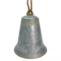 Home Accents Holiday 11 in. H Metal Bell Decor
