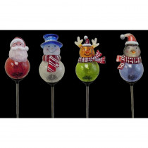 Home Accents Holiday 32.5 in. Christmas Solar Light Yard Stake (1 of 4 Variations)