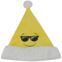 Home Accents Holiday 2.71 in. Christmas Emoji Hat-Cool