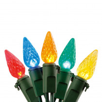 Home Accents Holiday 20-Light LED Multi-Color Battery Operated C3 LED