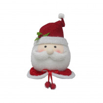 Home Accents Holiday 19 in. Santa Christmas Tree Topper