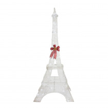 Home Accents Holiday 86 in. LED Lighted Twinkling PVC Eiffel Tower