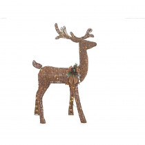 Home Accents Holiday 5 ft. Pre-Lit Grapevine Animated Standing Deer