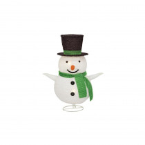 Home Accents Holiday 30 in. Lighted Collapsible Snowman