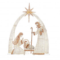 Home Accents Holiday 120 in. 440-Light LED Giant Nativity Scene