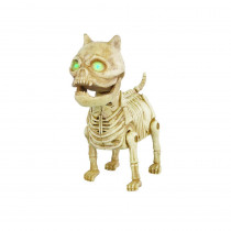 Home Accents Holiday 7 in. Animated Boneyard Mini-Pup with LED Illuminated Eyes