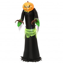 Home Accents Holiday 5 ft. Inflatable Pumpkin Reaper
