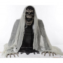 Home Accents Holiday 27 in. Wretched Reaper- Animated Fog Machine Accessory