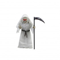 Home Accents Holiday 36 in. Animated Standing Grim Reaper with Scythe