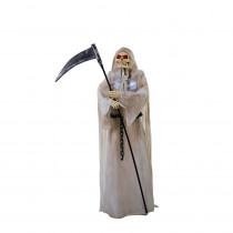 Home Accents Holiday 72 in. Animated Grim Reaper Holding Scythe with LED Eyes