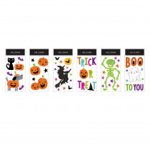 Home Accents Holiday 5.5 in. x 12 in. Halloween Gel Cling Assortment