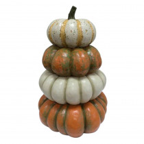 Home Accents Holiday 25 in. Stacked Heirloom Pumpkin Topiary