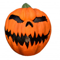 Home Accents Holiday 1.49 in. Hidden Screamer Pumpkin - Scary