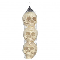 Home Accents Holiday 18.31 in. Realistic Skulls (Bag of 3)