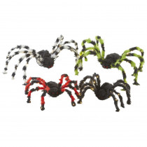 Home Accents Holiday 5 in. Battery Operated Spiders (Set of 4)