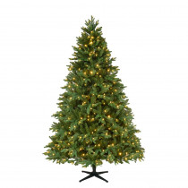 Home Accents Holiday 7.5 ft. Pre-Lit LED Harrison Fir Artificial Christmas Tree with 550 Color Changing Lights