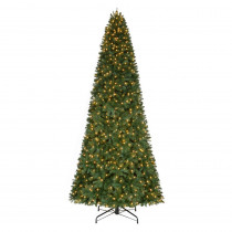 Home Accents Holiday 12 ft. Pre-Lit LED Morgan Pine Artificial Christmas Tree with 1,030 Warm White Lights
