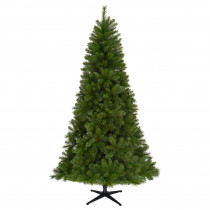 Home Accents Holiday 7.5 ft. Unlit Wesley Spruce Artificial Christmas Tree