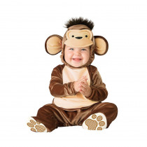 InCharacter Costumes Infant Toddler Mischievous Monkey Costume