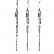 S/3 20-Pack 4.9 in. Icicle Ornaments