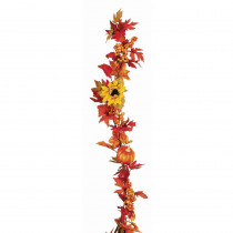 60 in. WP Gourd Berry Floral Garland
