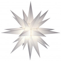 Keystone Building Products 21 in. Illuminated Holiday Star in White (Pack of 2)