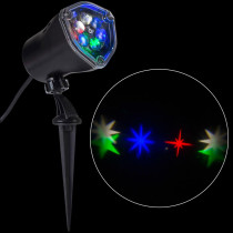 LightShow LED Projection-Whirl-a-Motion-Stars RGBW Stake Light