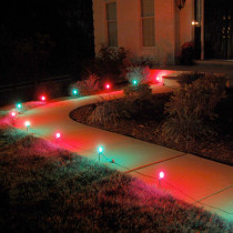 Lumabase Red and Green Pathway Lights (10-Count)