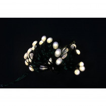Martha Stewart Living 8 ft. 24 LEDs Ultra Slim Wire Warm White Large Dot String Light