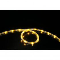 Meilo 16 ft. Yellow All Occasion Indoor Outdoor LED Rope Light 360° Directional Shine Decoration (2-Pack, 32 ft. Total)