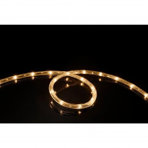 Meilo 48 ft. Soft White All Occasion Indoor Outdoor LED Rope Light 360° Directional Shine Decoration