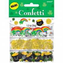 Amscan St. Patrick's Day Paper and Foil Confetti (4-Pack)