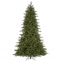 7.5 ft. Pre-Lit Natural Cut Lexus Pine Artificial Christmas Tree with 1200 Clear Lights
