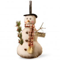 National Tree Company 20 in. Fabric Snowman