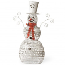 National Tree Company 24 in. Metal Snowman