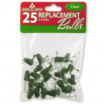 National Tree Company Clear Replacement Bulbs (25-Count)