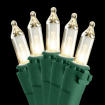 National Tree Company 50-Light Clear Bulb String Light Set