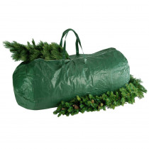 National Tree Company Green Heavy Duty Tree Storage Bag with Handles and Zipper - Fits Up to 9 ft., 29 in. x 56 in.