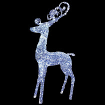 National Tree Company 60 in. Reindeer Decoration with LED Lights