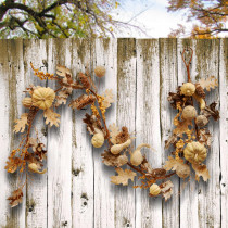National Tree Company 72 in. Pumpkin and Pinecone Garland